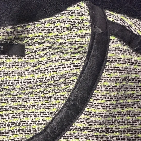 Alfani Green and Black Textured Blazer - Picture 6 of 6